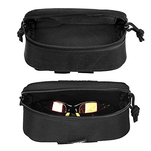 E.T Dragon Molle Sunglass Case, Eyeglasses Hard Case Tactical Molle