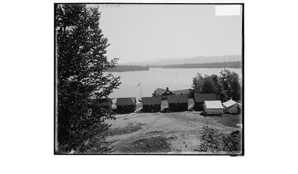Amazon Com Historicalfindings Photo Raquette Lake Antlers