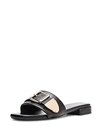 Madden Girl Women's Avaa Flat Sandal, Black