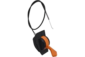 Timunr GY21984 Throttle Choke Cable Replacement for John Deere D125 D130 D140 D160 D170 LA155 X165