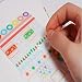 ShareProfit Transparent Calendar Scrapbook Diary Book Decor Paper Planner Sticker
