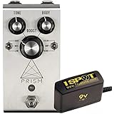 Jackson Audio Prism Preamp Boost Pedal and Truetone 1 Spot Space Saving 9v Adapter