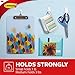 Command Designer Hooks Variety Pack, White, 2-Small, 2-Medium, 4-Strips, Organize & Decorate Damage-Free