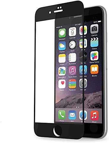 IPhone 6 Plus/Iphone 6s plus Screen Protector Lendgaga IPhone 6/6s plus 3D Curved Edge Coated Tempered Glass Full Cover For IPhone 6 plus / 6S Plus (Black)