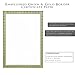 Blank Certificate Award Paper with Green Gold Border (8.5 x 11 in, 50 Sheets)