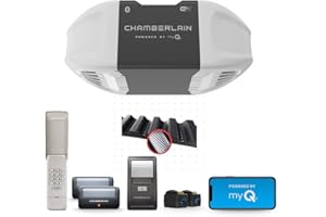 Chamberlain B2405 Quiet Wi-Fi Garage Door Opener, Wireless Keypad - Quantity 1