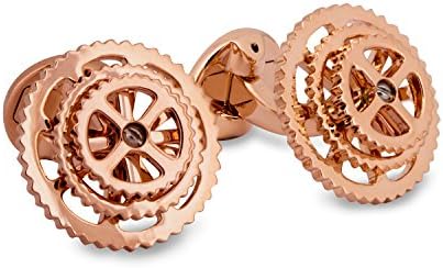 Azthom Rotatable Bike Gear Cufflinks
