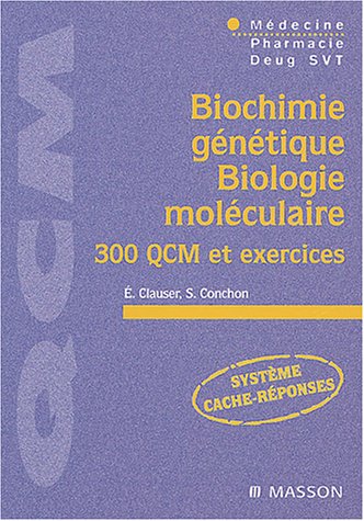 Biochimie génétique, biologie moléculaire