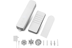 Rideau de corde à tirer intelligent avec adaptateur de télécommande pour maison, bureau, hôtel, perle multifonction à tractio