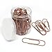 Paper Clips, Large x50 | for School, Office, Bullet Journaling and Craft Supplies | Metal Wire Strong Paperclips by Elmina