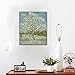 Wieco Art The Pink Peach Tree Canvas Prints Wall Art by Van Gogh Classic Famous Oil Paintings Reproduction Modern Gallery Wrapped Landscapes Giclee Picture Artwork