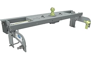 B&W Trailer Hitches Turnoverball Gooseneck Hitch - GNRK1067 - Compatible with 2001-2010 Chevrolet/GMC 2500 HD Trucks and 2007-2010 3500 Trucks