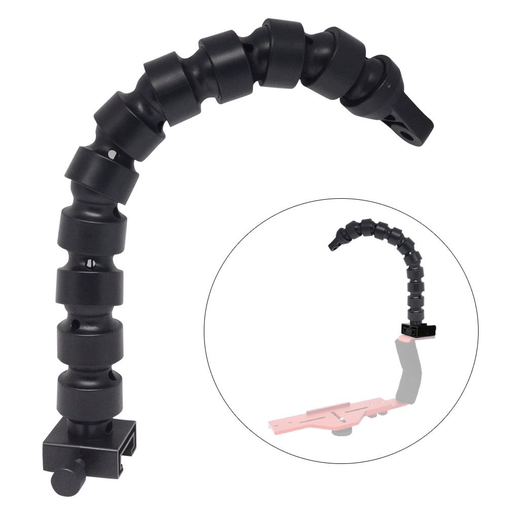 Mcoplus Underwater 370mm(14.5 inchs) Flex Arm Mount Kit with YS Adapter + Fixed