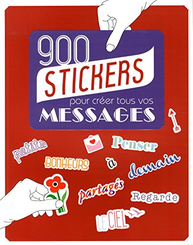 900 stickers pour créer tous vos messages