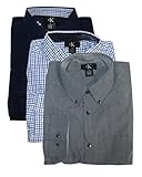 Calvin Klein Men's Classic Button-Down Woven Shirt