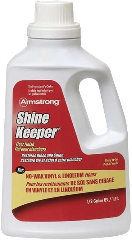 Amazon Com Armstrong Shinekeeper Floor Polish 1 2 Gallon Health