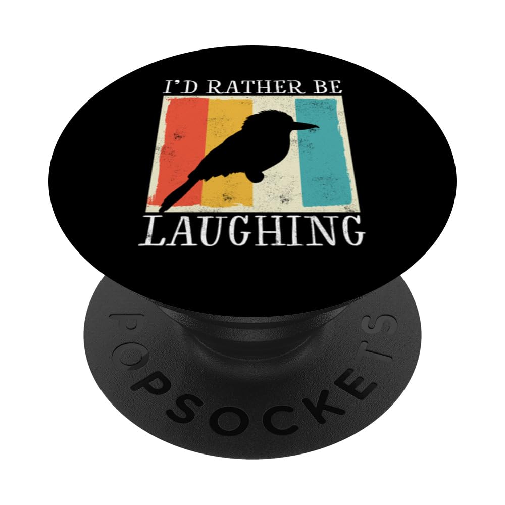 Kookaburra Funny Kookaburra Lover Birder Loves Kookaburras PopSockets Swappable PopGrip