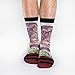 Good Luck Sock Men's Hipster Dog Socks, Adult, Shoe Size 8-13
