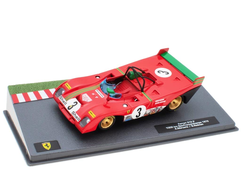 OPO 10 - Miniature car 1/43 Ferrari 312 P - 1000 km Spa-Francorchamps 1972 - FT011