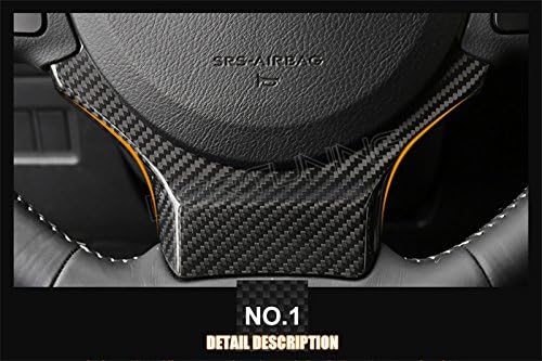 silutong Carbon Fiber Gear Knob Cover Trim for Lexus NX NX200t 300h ES ES200 RX RX200t 450h is RC Carbon Fiber Steering Wheel 2015 - UP