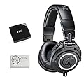Audio-Technica ATH-M50x Professional Monitor Headphones + Fiio E6 Headphone Amplifier