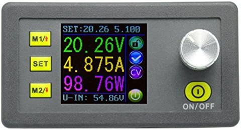 DP 50V 5A DC 6-55V to 0-50V 5A Digital Adjustable Programmable Power Supply Step-down Module Regulated Buck Power Converter with LCD Display