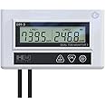 HM Digital DM-3 Inline Dual TDS/EC Monitor Meter, Upgraded DM-2 DM-2EC, with Two 1/4 tee