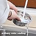 Dog Water Bowl, Deyace No Spill Proof Water Bowl Slow Feeder 34OZ Anti-Overturn/Anti-Spill/Anti-Dust/Anti-choking 2 in 1 Pet Bowl