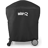 Weber Q With Patio Cart &amp; Premium Cover &ndash; Full Length | BBQs In The Hills