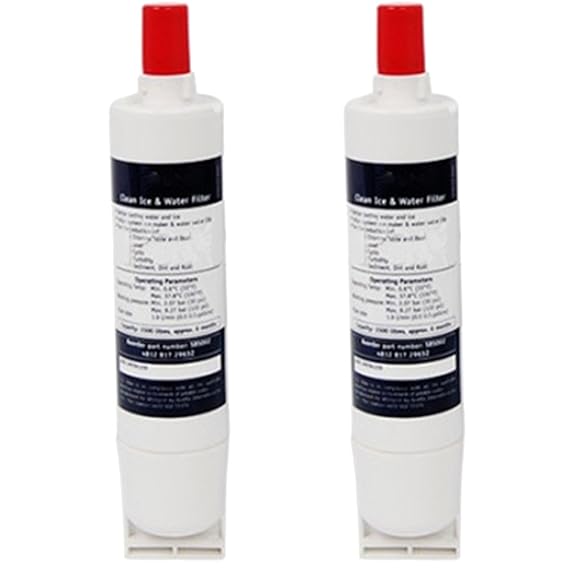 Spares2go filtro de agua para Smeg Frigorífico Congelador (Pack de ...