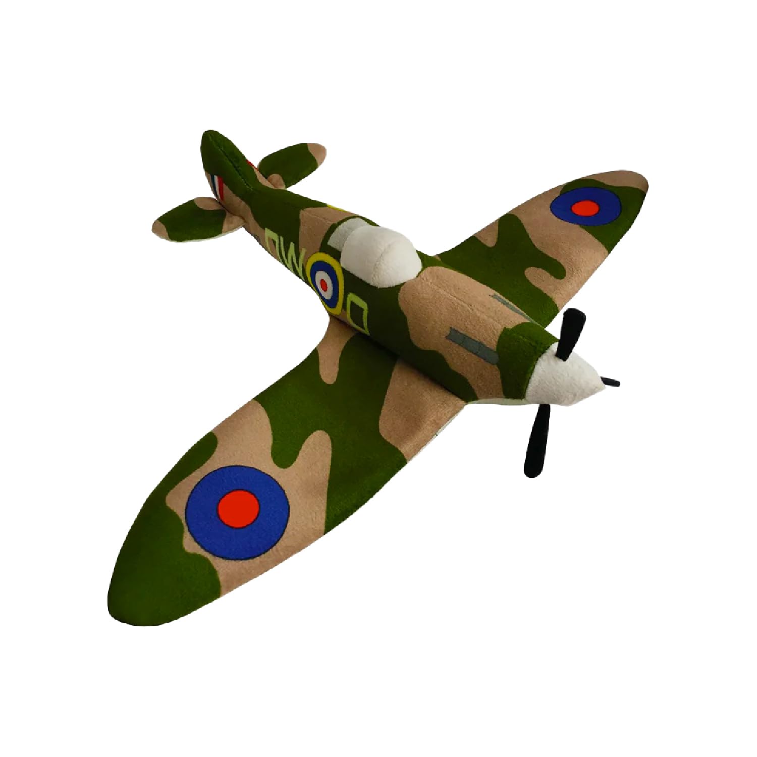 WWII Spitfire Aircraft Soft Toy - Cute Plush Toy for Kids and Collectors - Iconic Plane Aviation gift