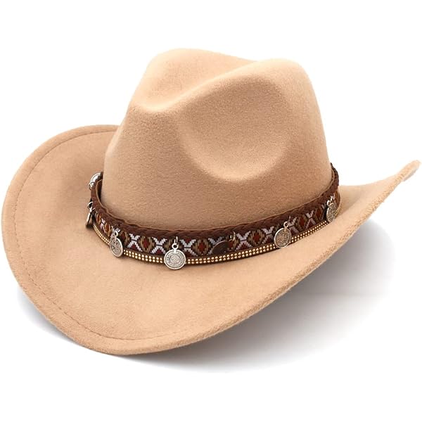 Gossifan Straw Cowboy Hat for Women Men Woven Western  display picture 1