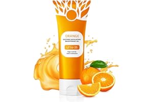 Orange Exfoliating Gel, 2025 Upgraded Exfoliating Cleansing Gel Scrub, Face for Body,Orange Enzymes Exfoliatings Gels, Deep C