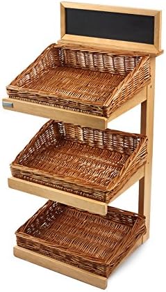 3 Tier Counter-Top Stand inc Chalkboard & Baskets
