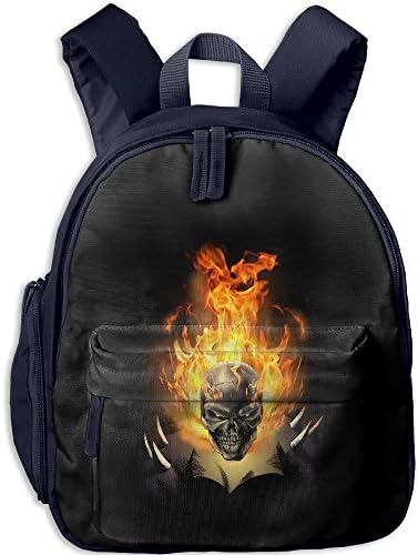 Angry Claws Skull 3D Printed Kids Schoolbags Lightweight Bookbag School Bags Backpacks For Youth Girls Boys Navy