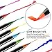 Watercolor Brush Pens 20 Colors Water Based - Soft Brush Markers for Coloring Books, Drawing, Calligraphy, Writing - Set of 20 Colors