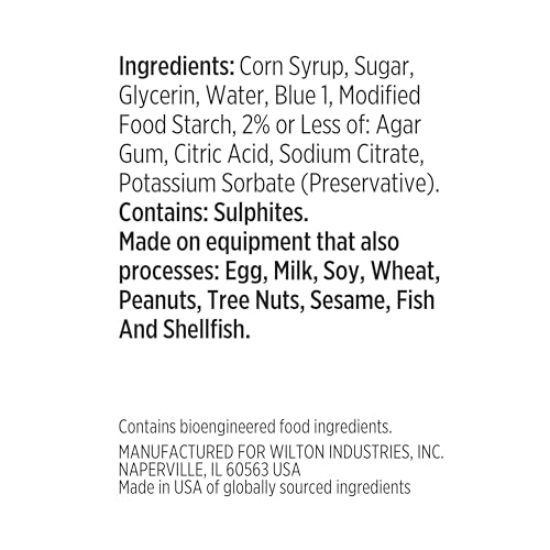 WILTON 610-700 ICING GEL, 1-OUNCE, SKY BLUE