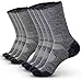 Pembrook Merino Wool Socks for Men & Merino Wool Socks for Women | Merino Wool Sock Pack 4 Pairs | Ski Socks, Hiking Socks, Hunting Socks