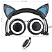 Cat Ear Headphones with LED Glowing Lights for PC Computer and Mobile Phone