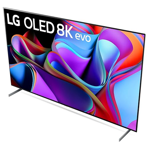 LG 77-Inch Class OLED Z3 Smart TV 8K Processor Flat Screen with Magic Remote AI-Powered with Alexa Built-in (OLED77Z3PUA, 2024)