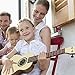 aPerfectLife Ukulele Guitar for Kids, 23 Inch Nylon-String Starter Classical Guitar for Beginner Children (Burlywood)