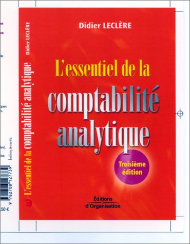 L' essentiel de la comptabilité analytique