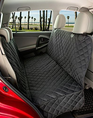 Dog Seat Cover Car Seat Cover Hammock for Cars Trucks and SUVs Heavy Duty Waterproof &amp; Nonslip Backing Durable Back Seat Covers for Pets