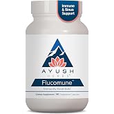 Ayush Herbs Flucomune, Immune Support Supplement, 90 Servings | Sinus Support for Women &amp; Men, Herbal Lung &amp; Respiratory Balance for Adults