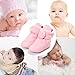 CIOR Baby Cozy Fleece Booties with Non Skid Bottom,DNDXBX,Light Pink,12
