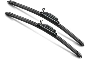 JustCar 20" and 20" Windshield Wipers Blades for Ford F-150 Expedition 1999-2007 /Ford E-150 2003-2014 .Original Equipment Automotive Replacement Windshield Wiper Blades (Set of 2) U/J HOOK