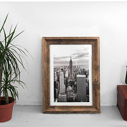 Bilderrahmen A4 21x29,7 cm in Landhausstil für Dokument Urkunde und Zertifikat, 2 Stück – Bild 8