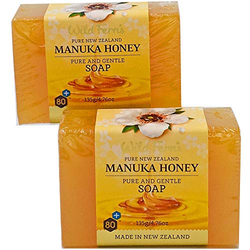 Wild Ferns Manuka Honey Pure and Gentle Soap Set of 2 Wild Ferns Manuka Honey Pure and Gentle Soap Set of 2