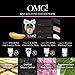 double dare OMG! Multi Masks Set - Includes Gold Peel Off Mask, Zone Charcoal Mask, Mini Mask Brush