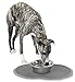 Petmate Le Bistro Single Pet Food Mat, Gray, Small